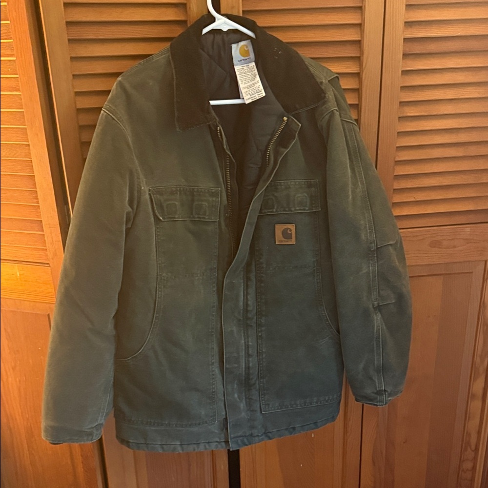 Carhartt Men's Olive Field Jacket